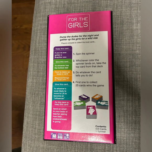 For The Girls Adult Party Card Game - Picture 3 of 3